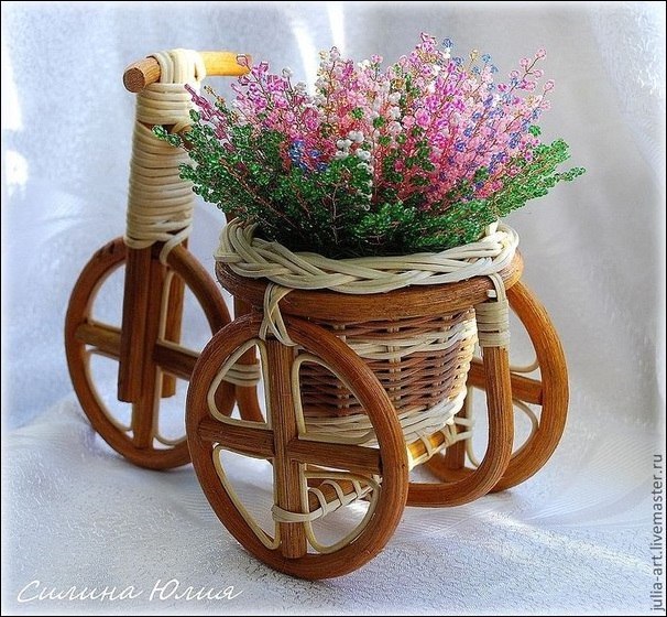 Вереск из бисера