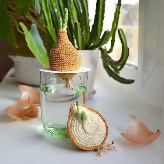 ​Вяжем разные растения