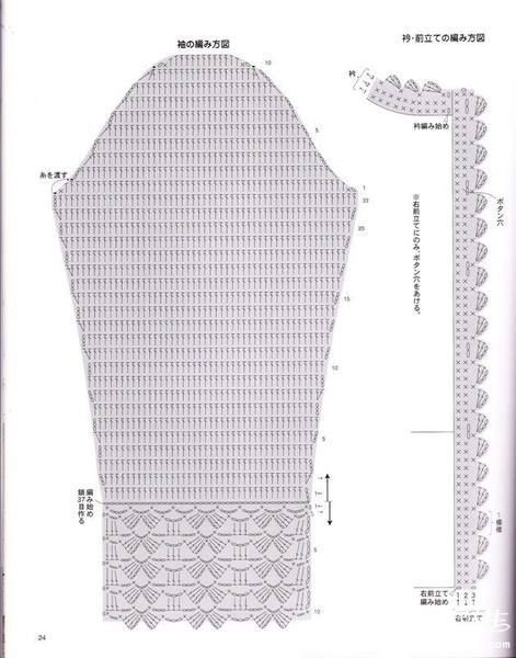 ​Вывязываем рукава