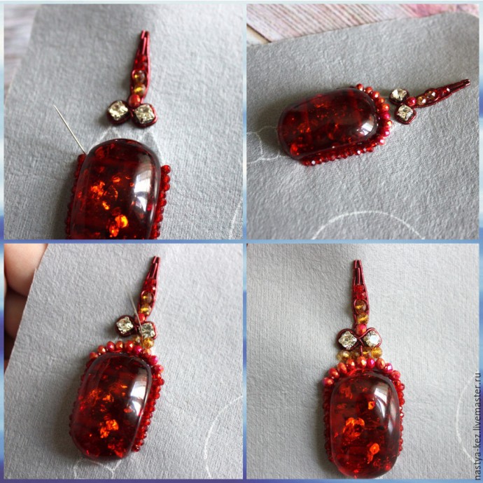 Брошь в виде роскошного омара