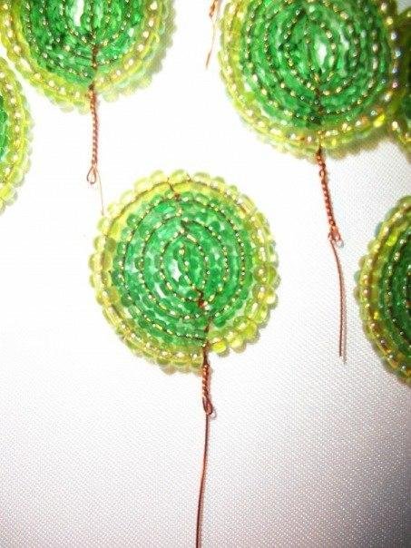 Кактус из бисера