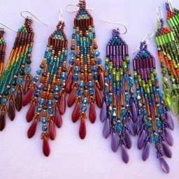 Серьги своими руками