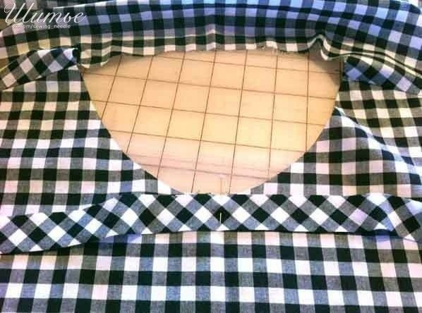 Обтачка горловины: технология