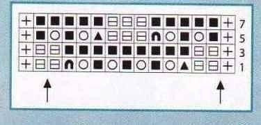 Красивые узоры на спицах