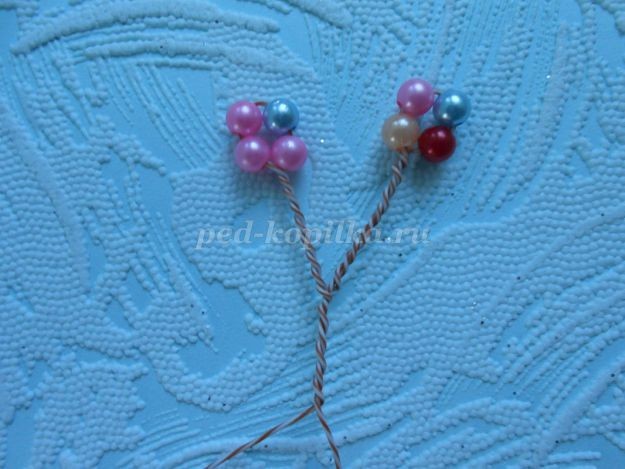 Яблоня из бусин Яблоня из бусин