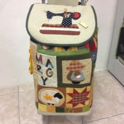 Сумки на колесах в стиле пэчворк: уникальные проекты своими руками