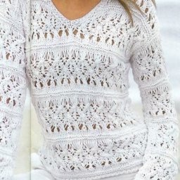 ​Невероятно красивый узор спицами