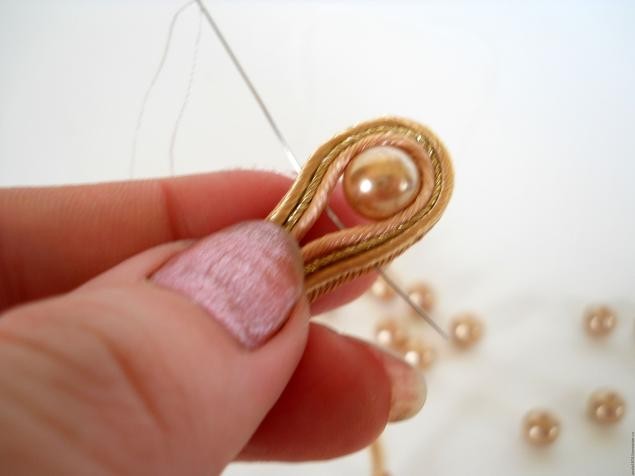 Колье "Кружевная бабочка": мастер-класс, часть 3