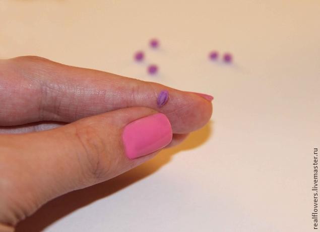 ​Веточка лаванды: мастер-класс, часть 3