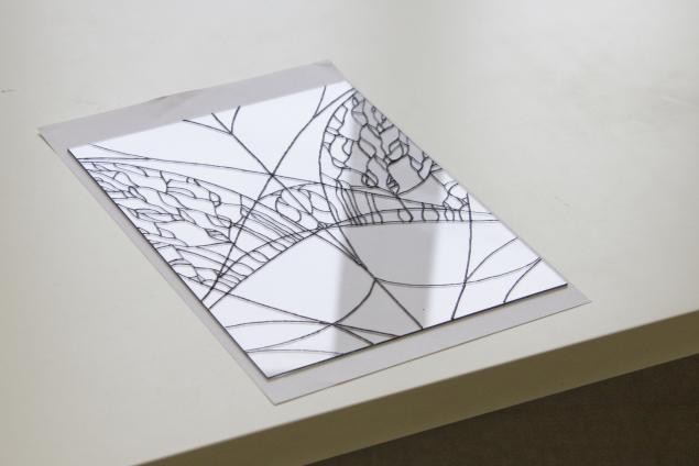 ​Мастер-класс по росписи по стеклу: часть 1