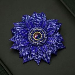 ​Шикарные цветы из бисера