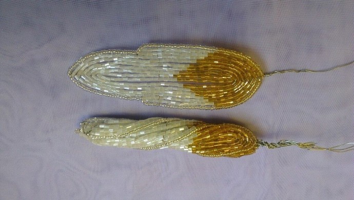 Шикарные лилии из бисера