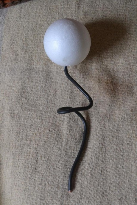 ​Топиарий из гофрированной бумаги