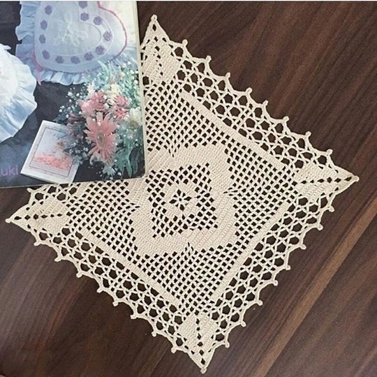 Вязаная дорожка Вязаная дорожка