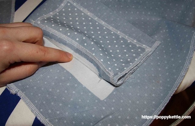 Карман с листочкой