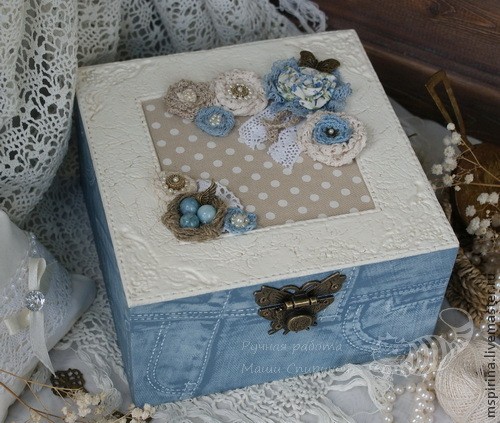 Декорирование шкатулки а-ля бохо: часть 3 Декорирование шкатулки а-ля бохо: часть 3