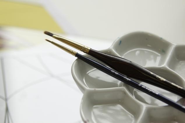 ​Мастер-класс по росписи по стеклу: часть 2