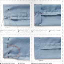 Обработка низа рукава