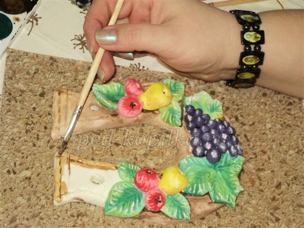 ​Подкова из соленого теста своими руками: часть 2