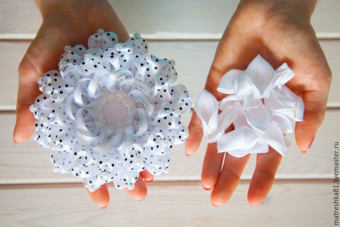 Создаем нарядные банты: часть 2 Создаем нарядные банты: часть 2