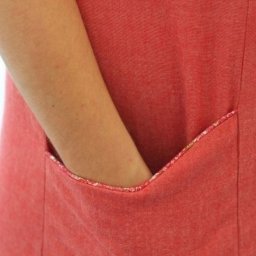 ​Карман с фигурным входом