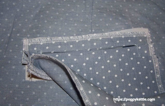 Карман с листочкой