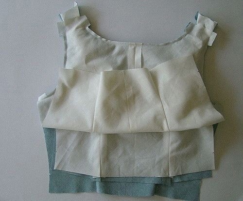 Лиф на подкладке