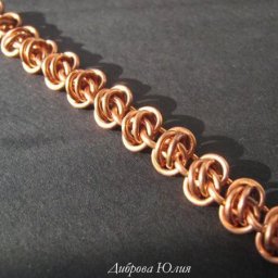 Осваиваем кольчужное плетение "Barrel": часть 1