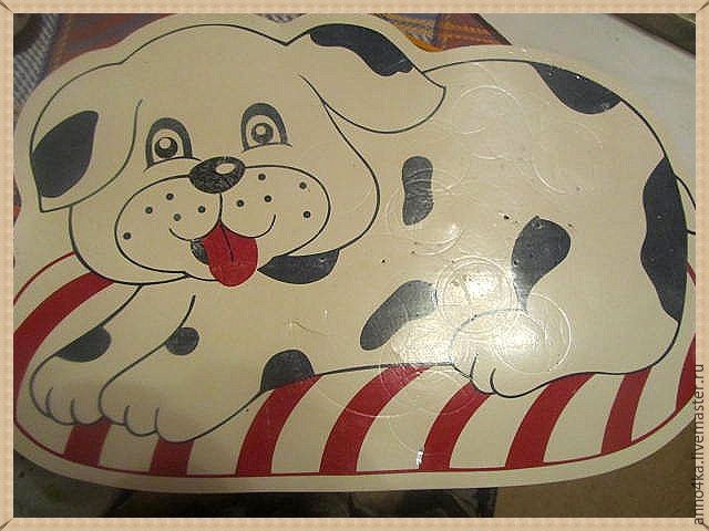 Объемный декупаж без специальных материалов: создаем панно "Ложка меда": часть 1