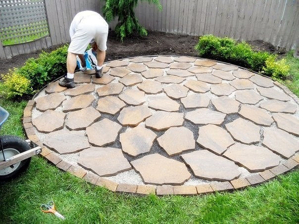 Площадка для костра своими руками