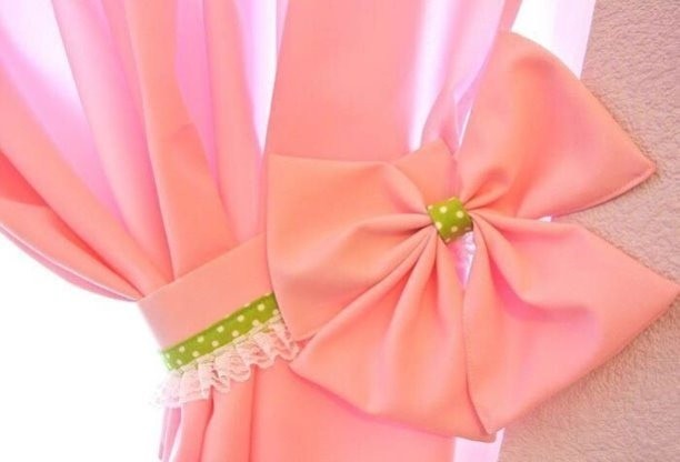 Подхваты для штор своими руками