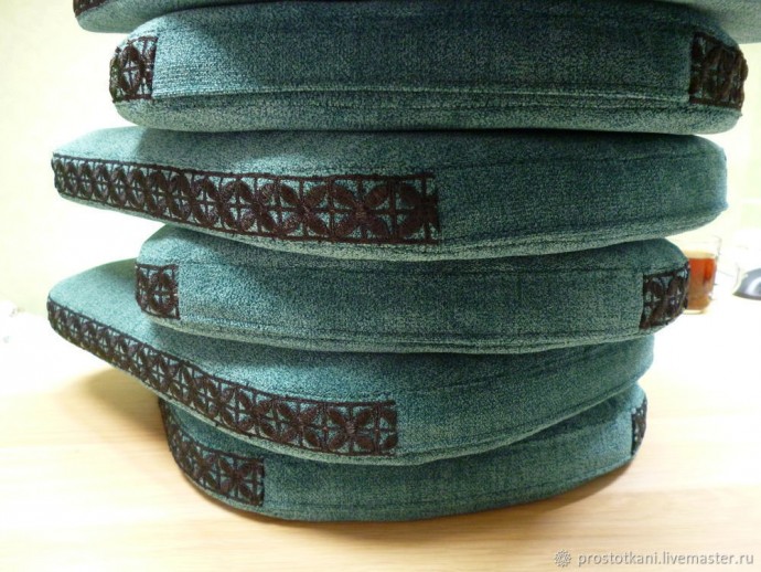 ​Делаем мягкие сидения со съёмными чехлами для стульев: часть 2