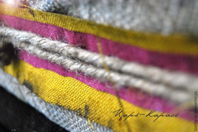 ​Кашпо в стиле рустик из старой коробки: часть 2