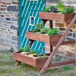 Подставка-этажерка для цветов своими руками