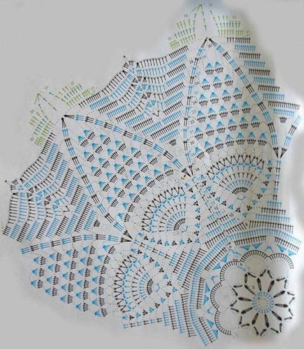 ​Роскошная салфетка