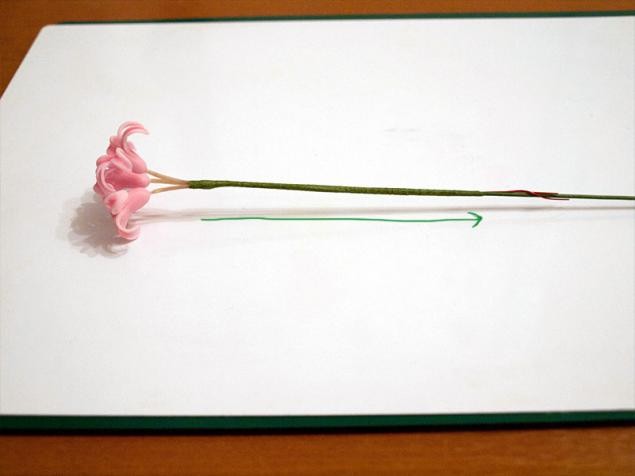 Гиацинт из холодного фарфора: подробный мастер-класс для начинающих, часть 6