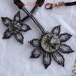 Кулон "Цветы полуночи"