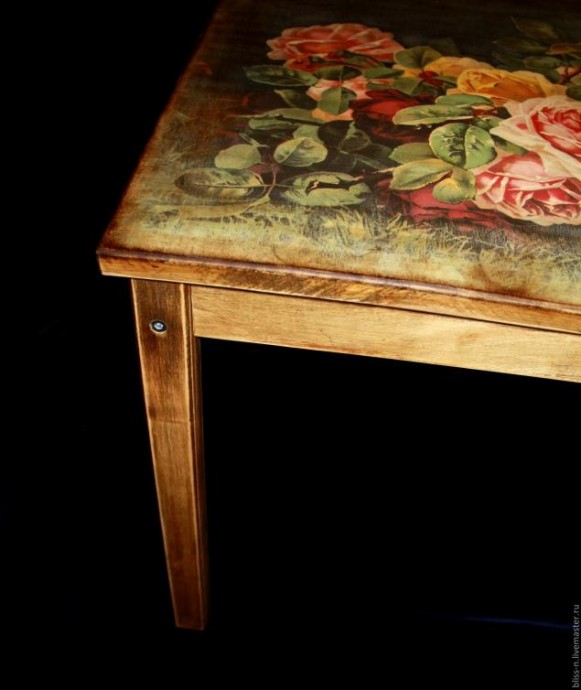 ​Преображение старого журнального стола: часть 2