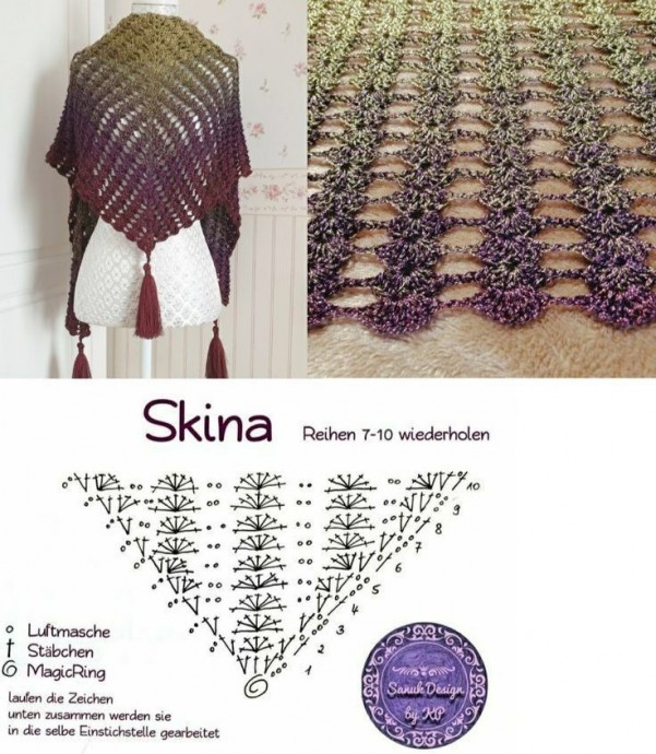 10 оригинальных шалей 10 оригинальных шалей