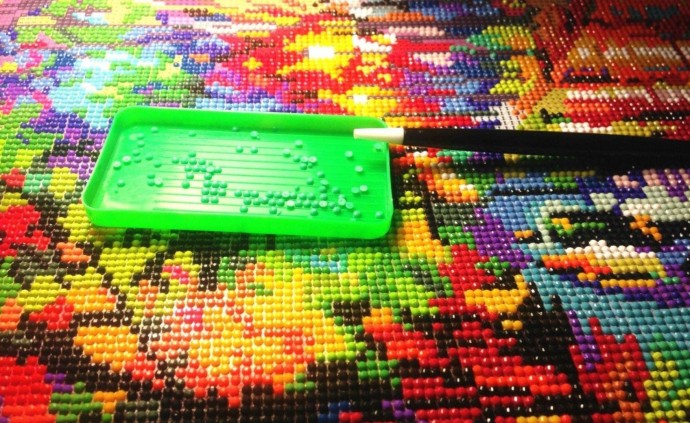 ​Алмазная вышивка или алмазная мозаика