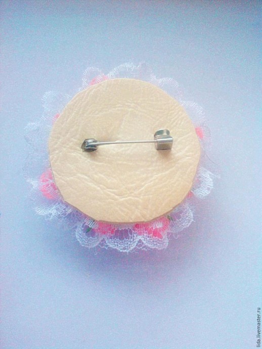 ​Делаем романтичную брошь "Грезы": часть 2