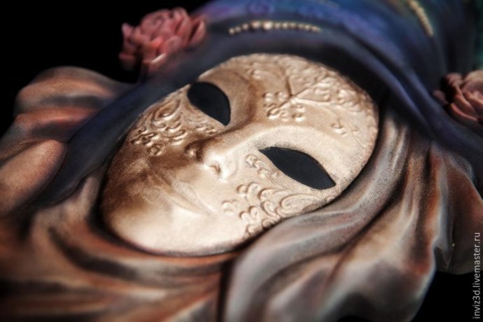 Изготавливаем маску в венецианском стиле с применением 3D технологий: часть 6