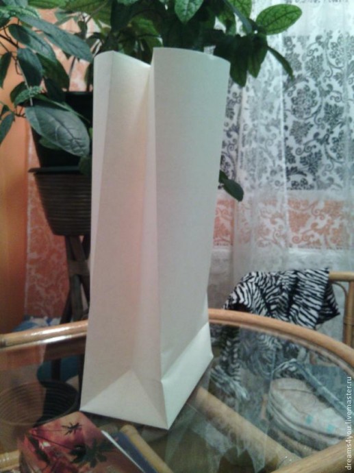 Упаковка "Делаем бумажный пакет": часть 2