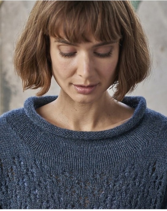 Уютный свитер спицами Уютный свитер спицами