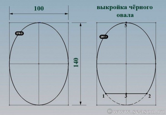 ​Юбка-кокон