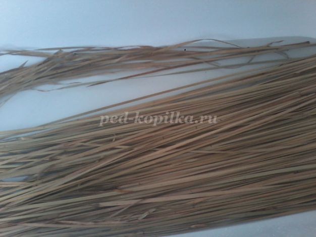 Гнездо из природного материала: часть 1