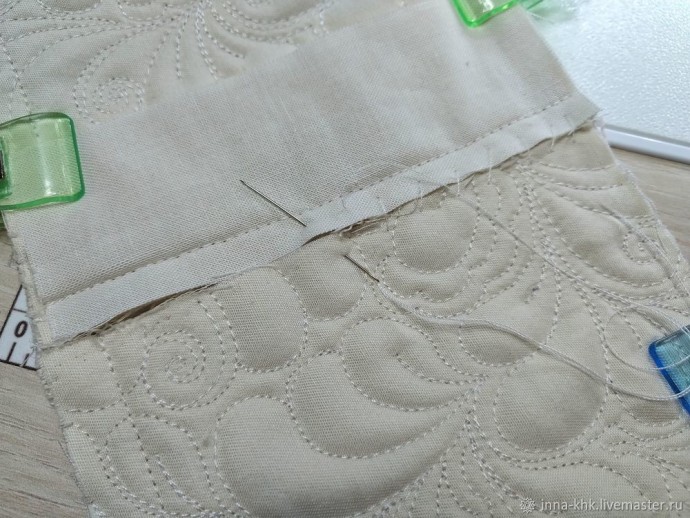 ​Шьем текстильную корзинку-торбочку: часть 2