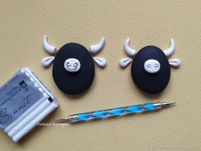 ​Создаём ключницу "Бычки и дерево изобилия": часть 2