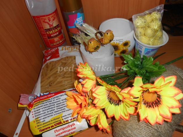 Топиарий "Птичье гнездышко": часть 1