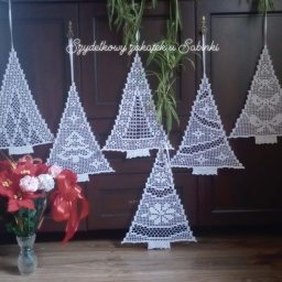 Вязаные ёлочки